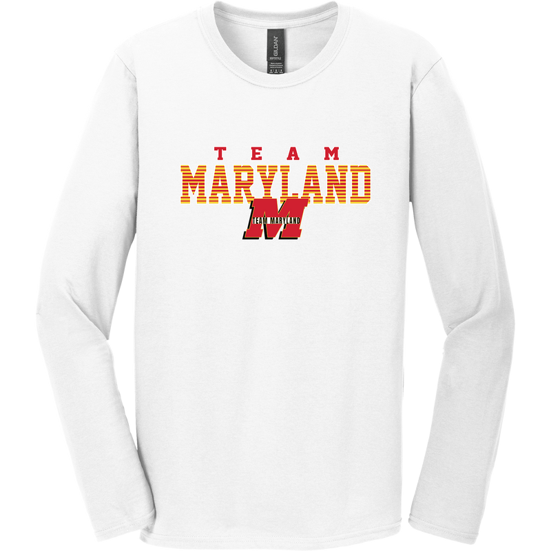 Team Maryland Softstyle Long Sleeve T-Shirt