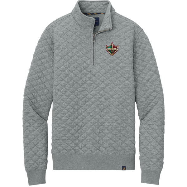Delaware Ducks Brooks Brothers Diamond Quilt 1/4-Zip