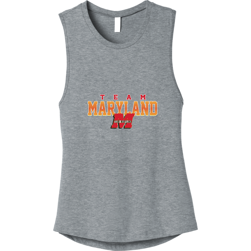 Team Maryland Womens Jersey Muscle Tank