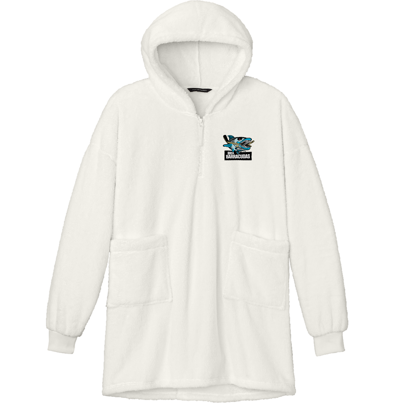 Boca Barracudas Plush Poncho