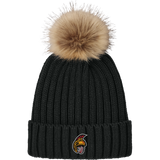 Seacoast Spartans (Ice Hockey) Faux Fur Pom Beanie