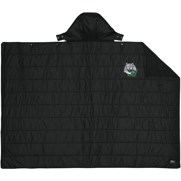 Woodbridge Wolfpack Eddie Bauer Puffy Camp Poncho