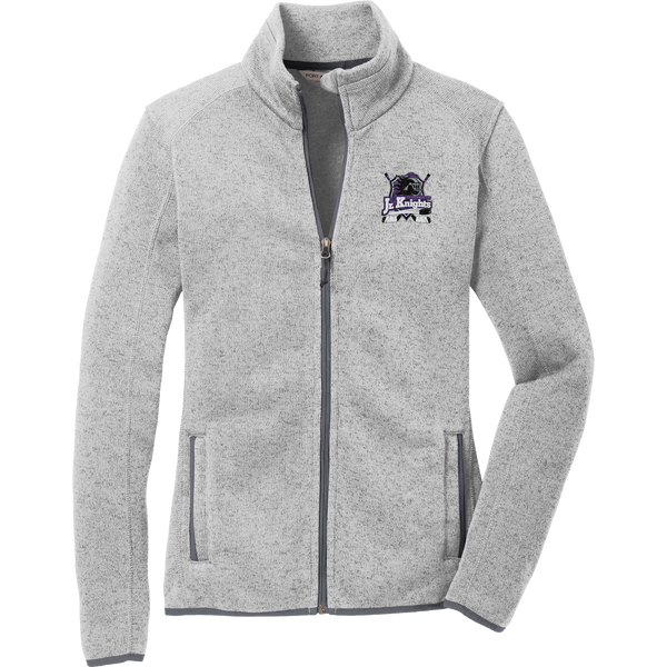 Old Bridge Jr. Knights Ladies Sweater Fleece Jacket