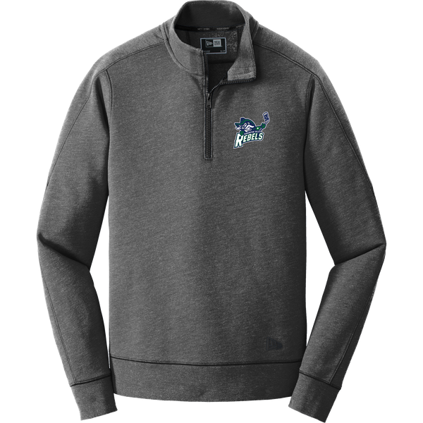 Kensington Valley Rebels New Era Tri-Blend Fleece 1/4-Zip Pullover