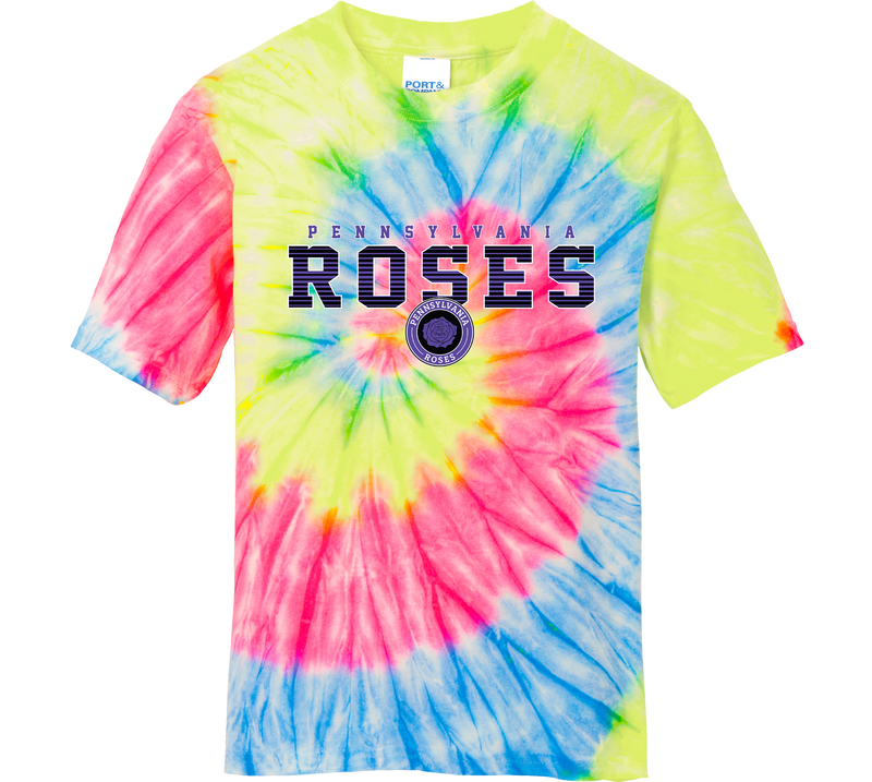 PA Roses Youth Tie-Dye Tee